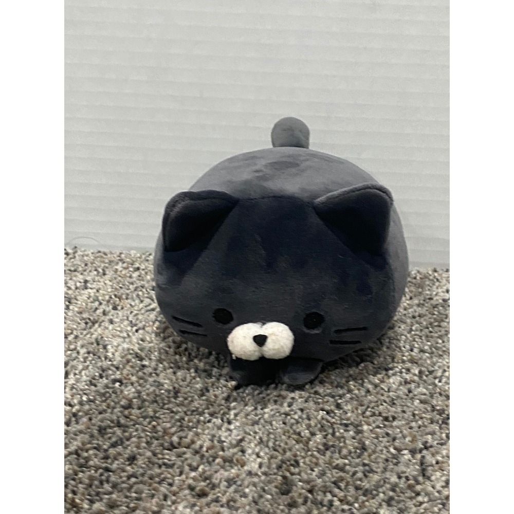 Plush Toy YELL Unisex Grey Excellent Round Cat Stuffed Animal Small